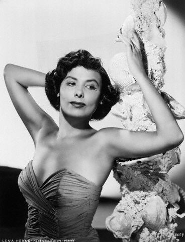 vbg_horne_publicityphoto Lena Horne pictured in a 1940s MGM publicity photo.