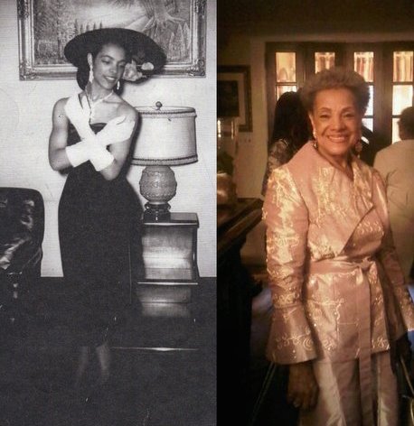 vbg_taylor_aunt Above: Nichelle Gainer's great-aunt Mildred Taylor, neé Green, did local modeling in Newark, New Jersey, in the 1950s. Top: A 1960s promo shot of The Supremes, featuring Diana Ross, Florence Ballard, and Mary Wilson.