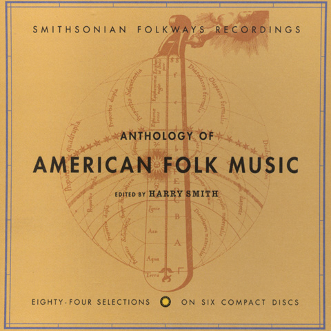 78_reissue_CD_harry_smiths_anthology Harry Smith's "Anthology of American Folk Music" is now available on CD through the Smithsonian's Folkways Recordings. The art and liner notes reflect Smith's interest in mysticism and metaphysics.