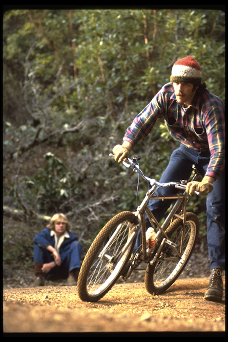 FredWolf Above: Fred Wolf on a Breezer, photographed in 1979 at Camera Corner, where Wende Cragg took many of the best Repack shots. Top: Alan Bonds, who won the first Repack race, on his repainted Schwinn, circa 1978.