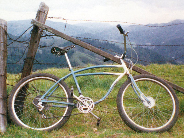 bondsbike2 An Alan Bonds clunker, photographed by Charlie Kelly on Mount Barnaby in Marin.