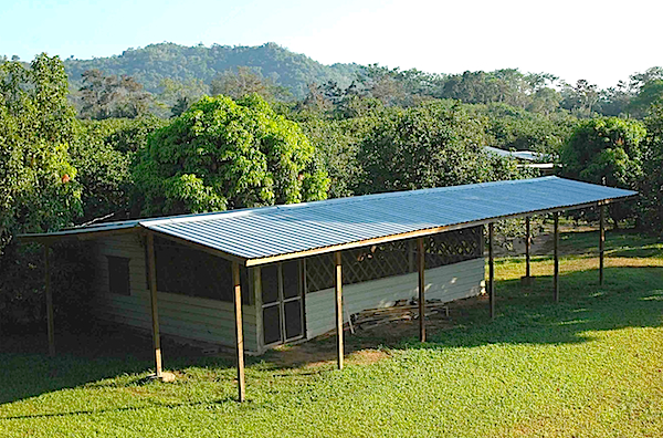 The lab that Brady and his students form Cal State L.A. used in Belize.