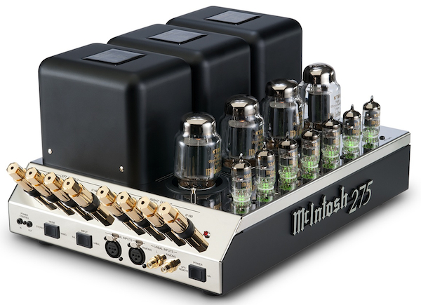 Today, the latest incarnation of the McIntosh 275 (the first one was produced in 1961) features tubes that glow green when they are working properly and red when they have failed.