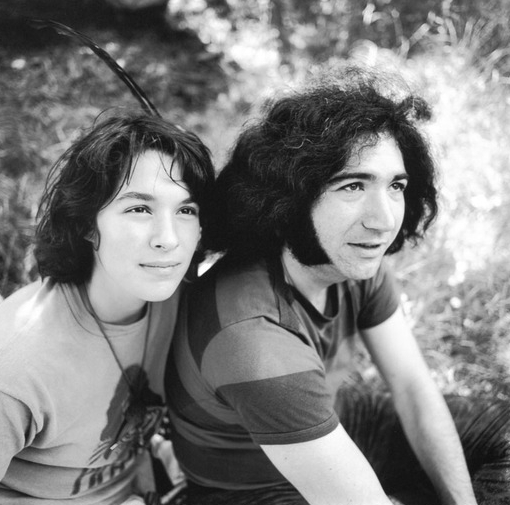 Mountain Girl and Jerry Garcia, 1966. Via paloaltohistory.org.