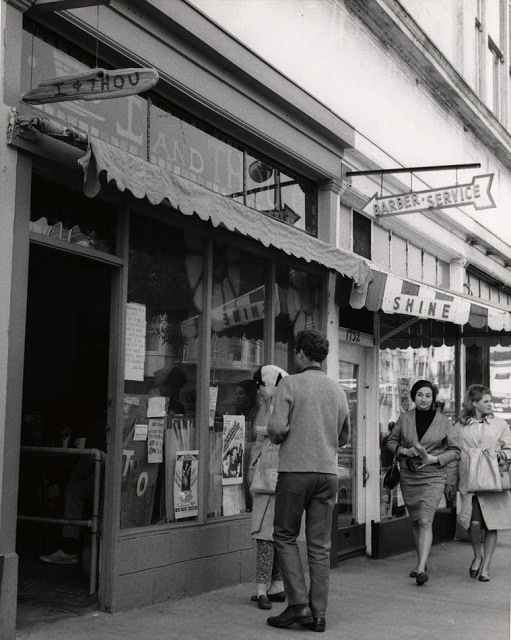 A 1966 visit to the Haight-Ashbury neighborhood in San Francisco made a big impression on Moehring. This photo of the I & Thou, circa 1967, is courtesy the San Francisco History Center, San Francisco Public Library.