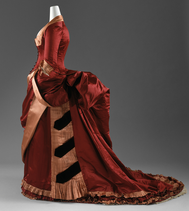 Victorian Secret Sitting in a Lobster Bustle Skirt Is Easier Than It
