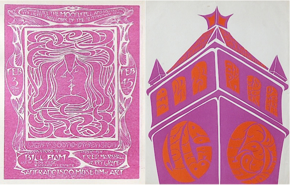 A performance by Light Sound Dimension at the San Francisco Museum of Art in 1967 led to a pair of shows at UC Berkeley's Pauley Ballroom a few weeks later.