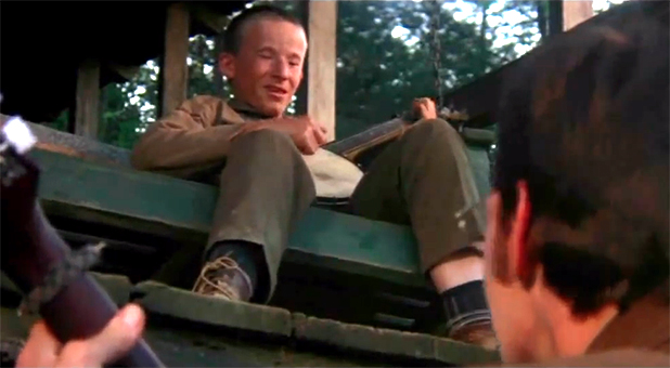 The "Dueling Banjos" scene from the 1972 film "Deliverance."