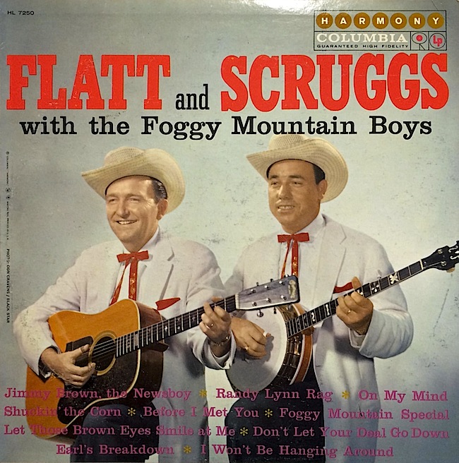 A Flatt and Scruggs album from 1960. Earl Scruggs played so fast, it was even tough for Pete Seeger to figure out.