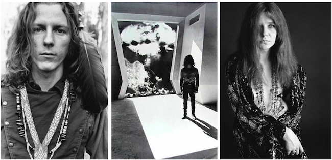 Bob Seidemann's posters for Berkeley Bonaparte made Big Brother and the Holding Company one of the most iconic rock bands of the Summer of Love. From left: James Gurley, Dave Getz, Janis Joplin.