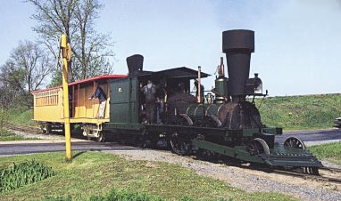 The John Bull was a 19th-century steam locomotive, and the first to feature all the classic elements, from a cowcatcher in the front to a horizontal boiler. Image by Jim Boyd, courtesy Motorbooks/Quarto