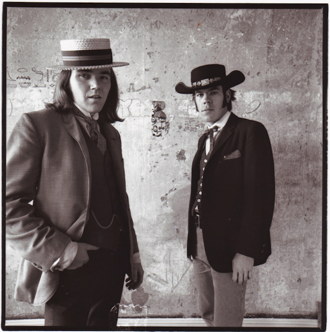 Richard Olsen (left) and Mike Wilhelm in San Francisco, circa 1966.
