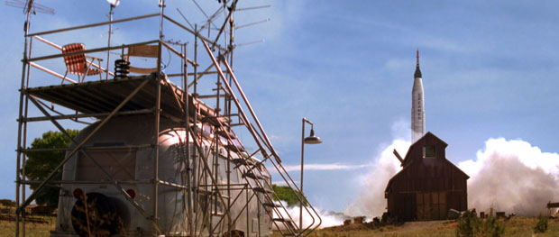 In 2006's "Astronaut Farmer," Billy Bob Thornton plays a rancher who makes his astronaut dreams come true by building a rocket in his barn and launching himself into space.